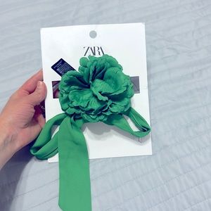 Zara floral scarf